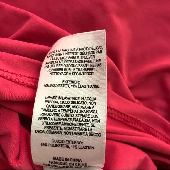 Women’s Columbia Pink Lightweight Omni Shade Hooded Workout Top Size L - Picture 4 of 12